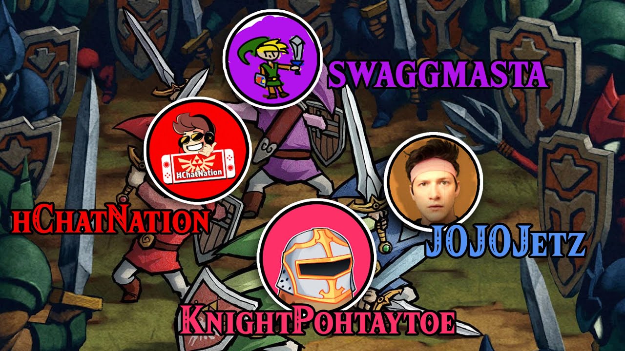 Zelda Four Swords w/ @SwaggMasta0 @J0J0Jetz @hchatnation