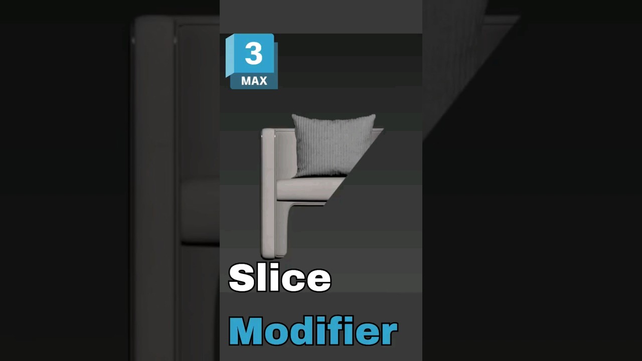 Slice Modifier #3dsmaxtutorial