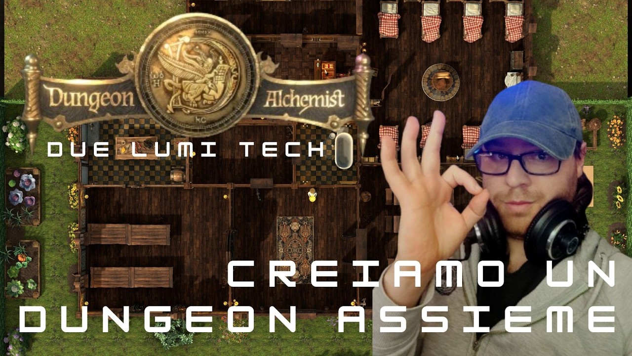 [DUNGEON ALCHEMIST ITA] Mappe Multilivello & Automazioni su Foundry! - Due Lumi TECH #tutorial #rpg