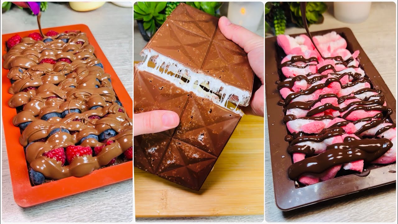 Would You Dare To Try Any Of These Chocolate Combos?😍 | Homemade Chocolate ASMR