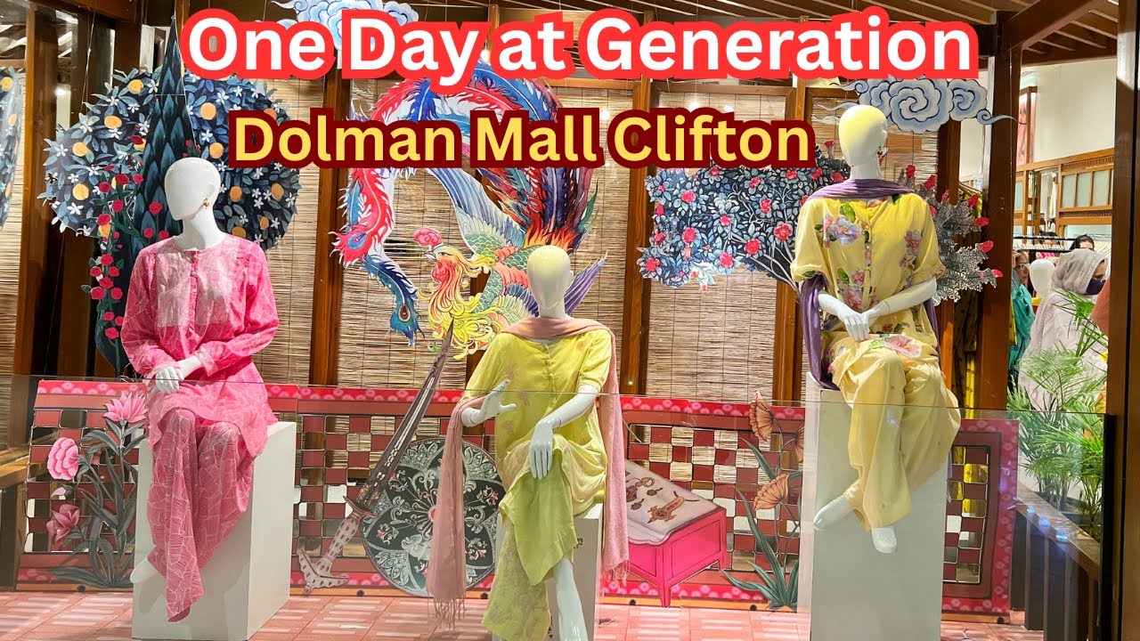 Generation Clothing Collection 2025 | Dolmen Mall Karachi