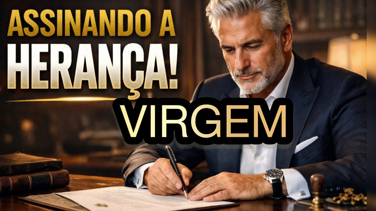 🟡 VIRGEM ♍️❌ UM HOMEM DEIXARÁ TODA A SUA HERANÇA PARA VOCÊ! UM DESTINO SURPREENDENTE! 