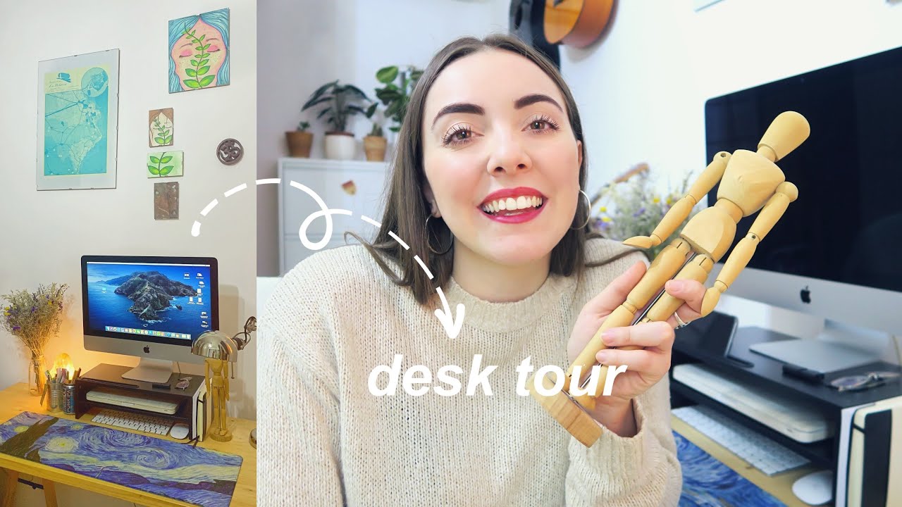 COME ORGANIZZO LA SCRIVANIA | produttività, ordine, creatività..