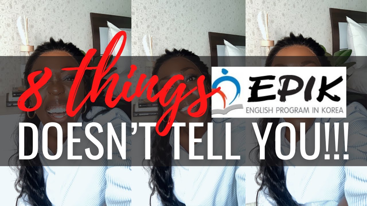 8 Things EPIK Doesn't tell You Until you Arrive In South Korea