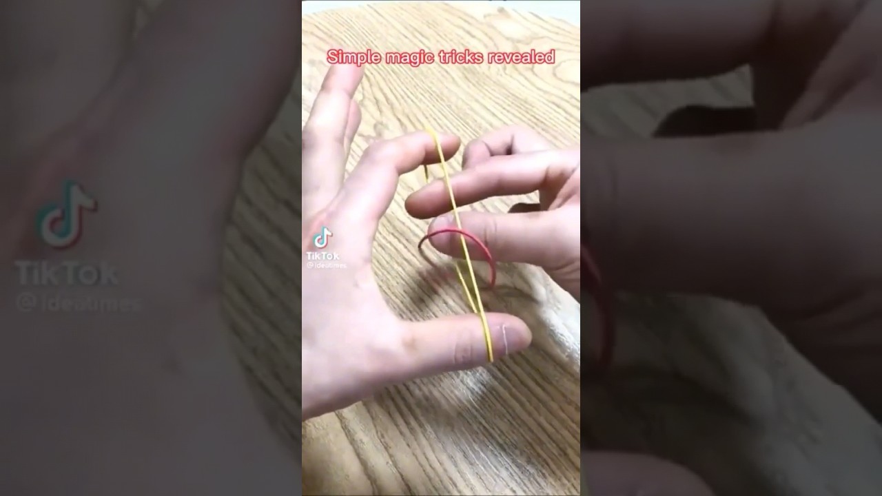 Flash Magic [Revelaci&oacute;n] Magia con Ligas Como atravesar una Liga con otra. Truco Imposible explicado