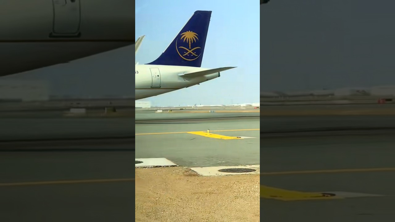 Saudi Airlines A 320 &hearts;️ #viral #aviation #viralvideo #saudiairlines #airbus320 #travel #airplane