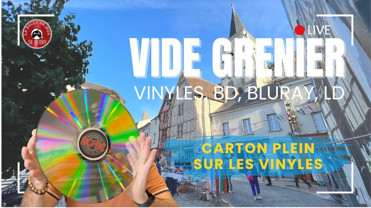 🧿 Comment trouver des VINYLES EN VIDE GRENIER - C'est le carton plein 🤩