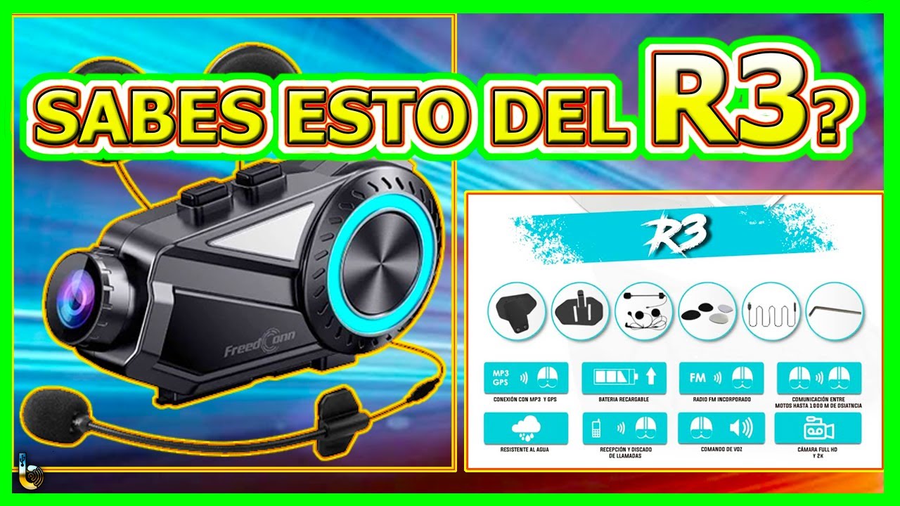 💥R3 FreedComm Intercomunicador para Raider Moto Vale la Pena? │ @BELLONETS