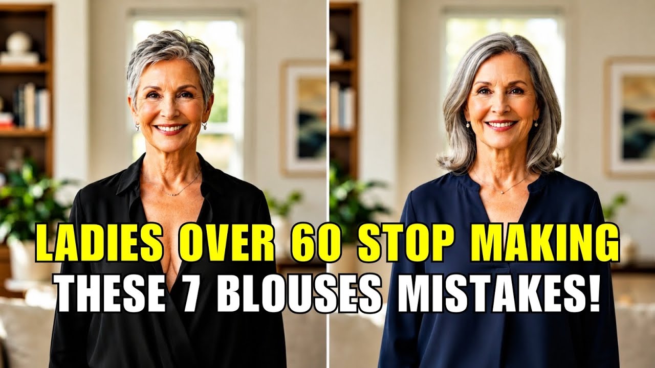 7 Blouse Mistakes Women Over 60 Should STOP Making NOW!