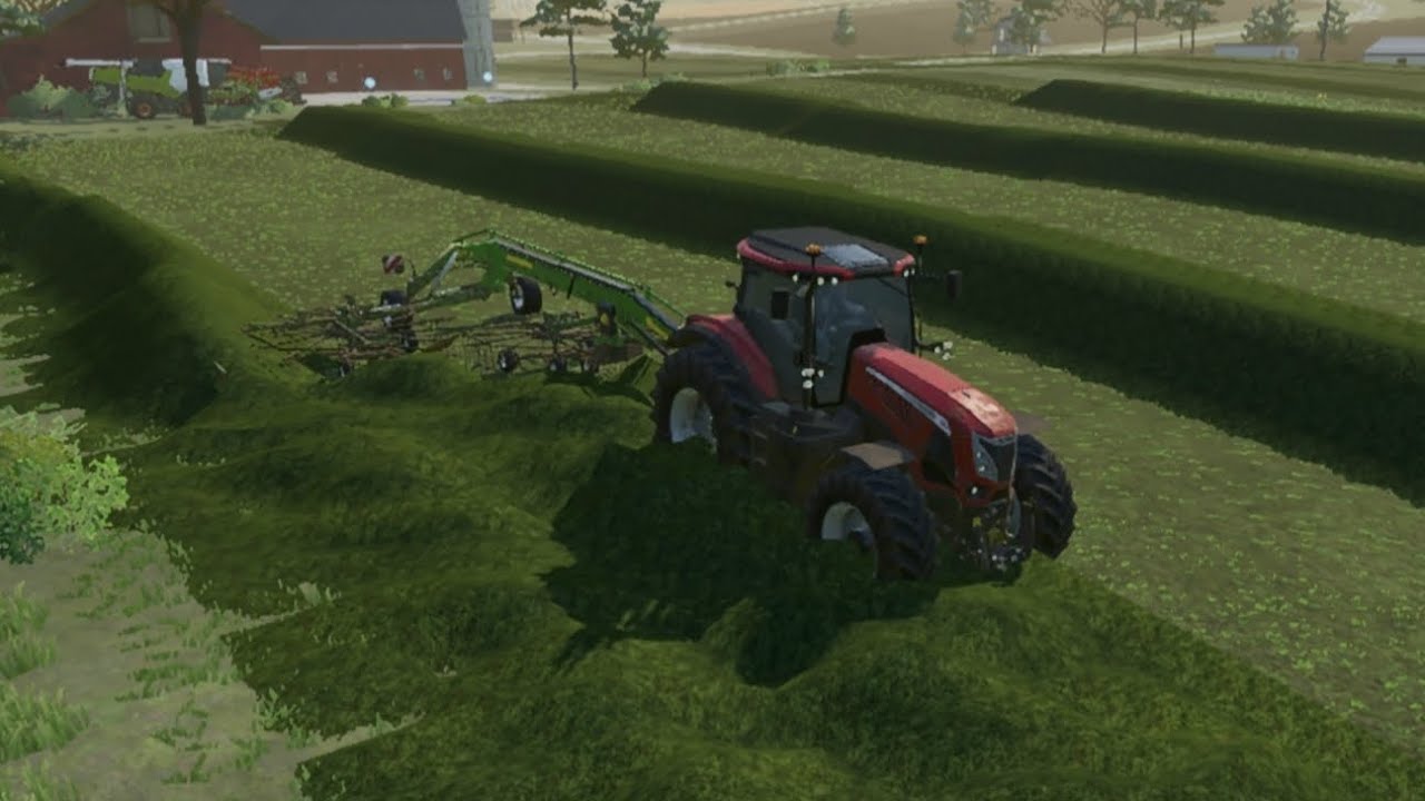 I made a lot of weed!Farming Simulator 23 map of Amberstone 