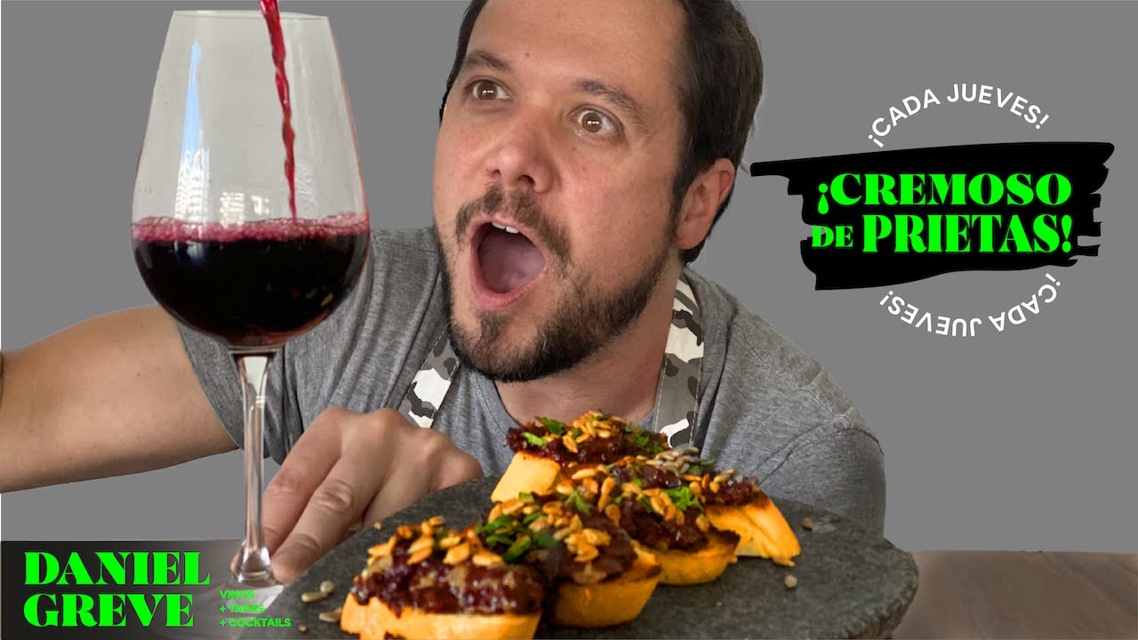 Cremoso de prietas | VINOS + TAPAS + COCKTAILS #3