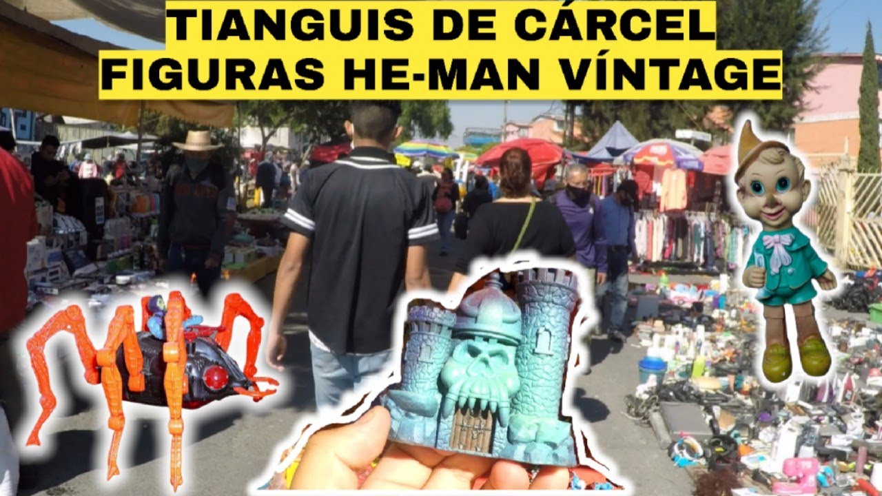 CHACHAREANDO EN EL TIANGUIS DE CÁRCEL VINILOS ROMAY, HE-MAN VÍNTAGE | TIANGUIS CON JUGUETES VÍNTAGE