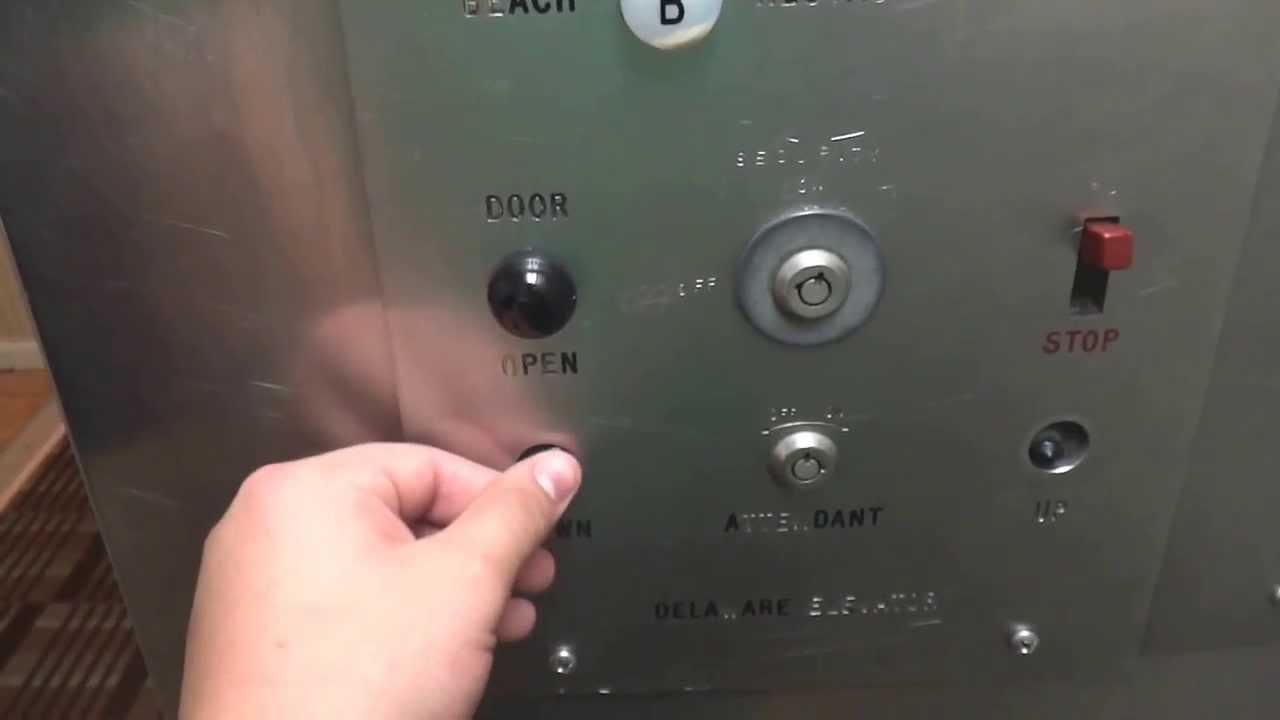 1962 Delaware Traction Elevator in Plim Plaza Hotel - Ocean City, MD w/dea41396returns