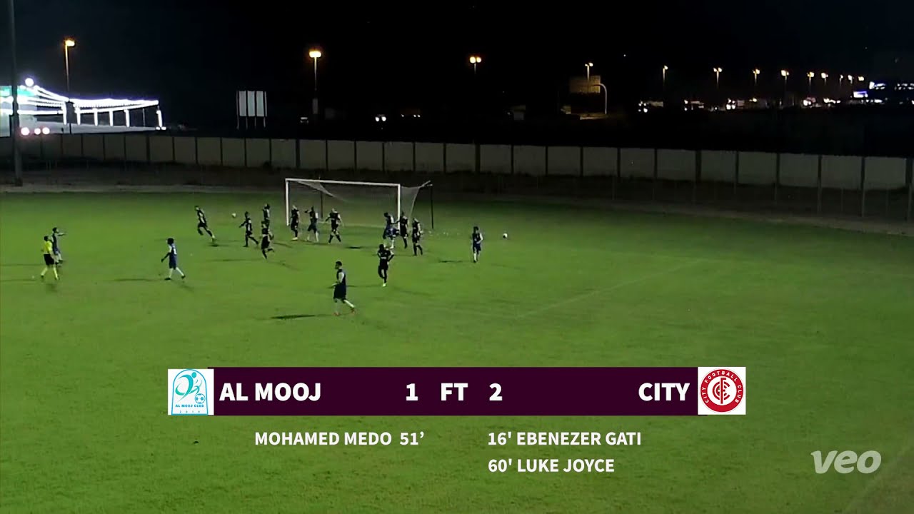 UAE SECOND DIVISION LEAGUE - SEMI FINAL - 1st LEG - Al Mooj v City (1-2)