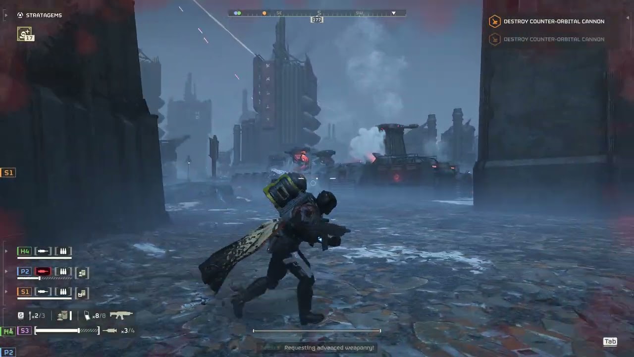 Super Helldiving Cyberstan (Helldivers 2 - Automatons)