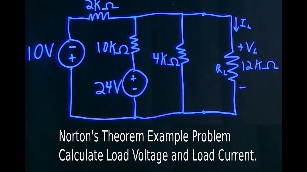 Norton's Theorem Example Problem