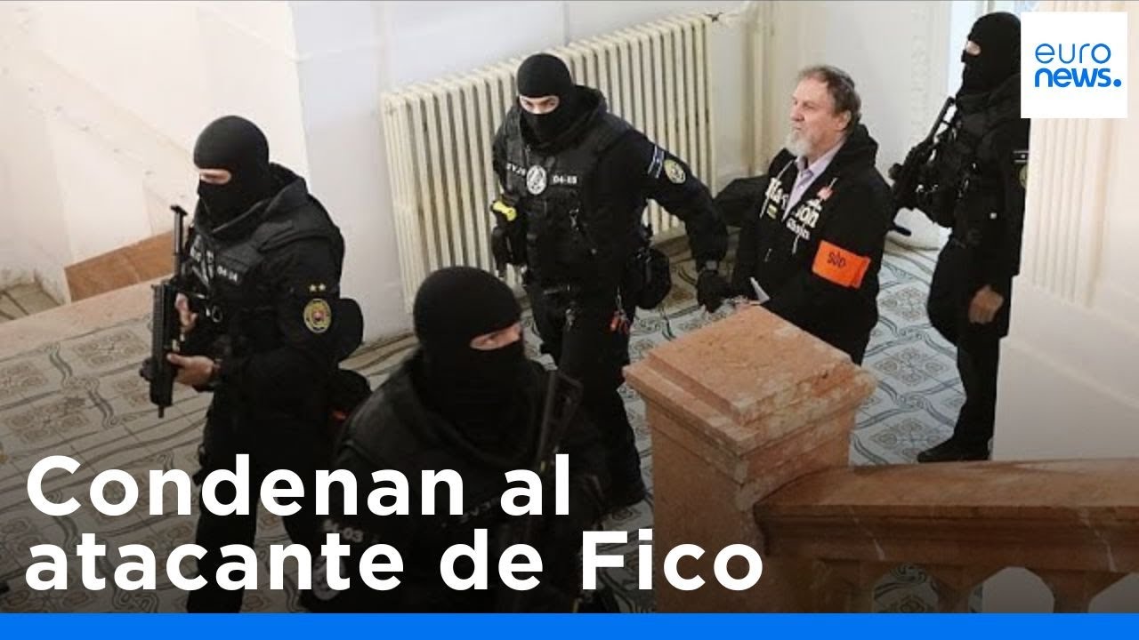 Eslovaquia condena a 21 a&ntilde;os al atacante del primer ministro Robert Fico