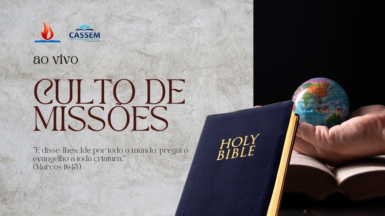 Ao Vivo | Culto de Missões | 15/03/2026