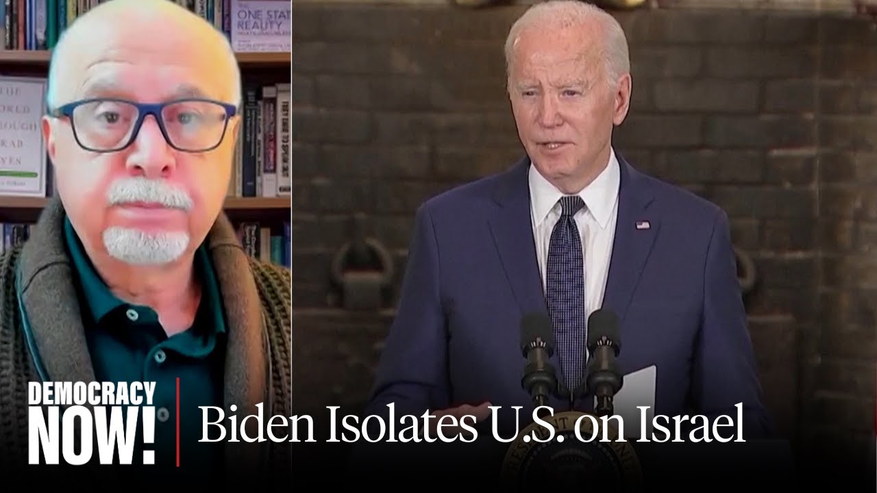 U.S. Vetoes U.N. Gaza Ceasefire as Biden Veers Far from Global Consensus; Death Toll Tops 18,000