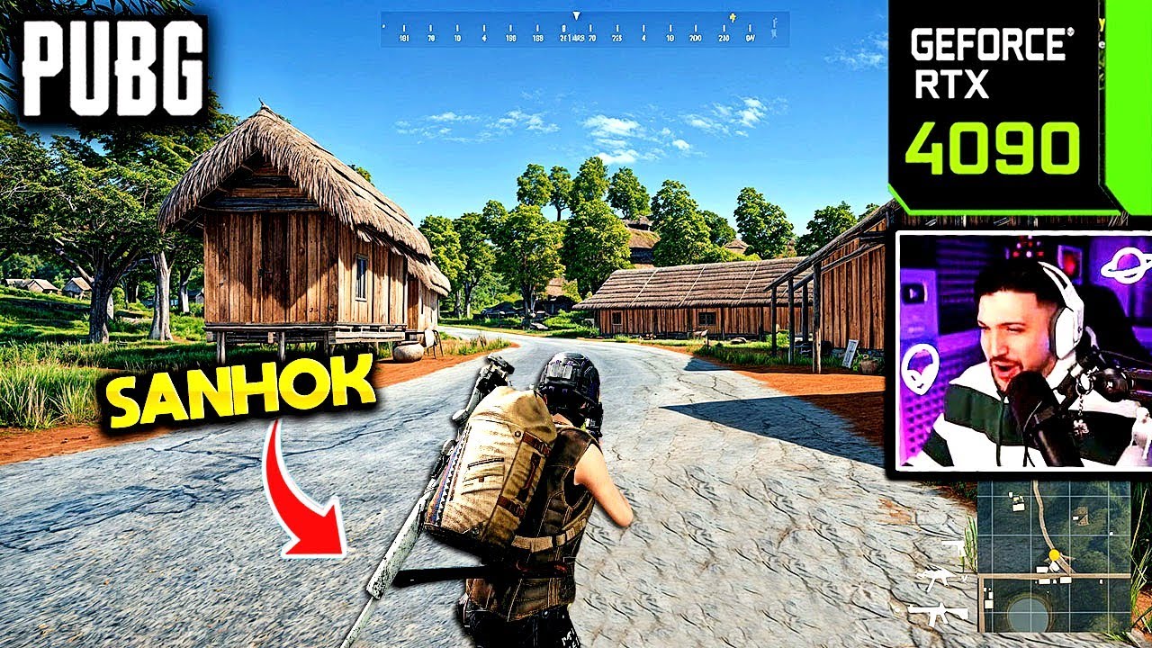 PUBG : MAPA SANHOK RTX 4090 24gb ( GRAFICOS EN ULTRA y AL MAXIMO ) - LuPower