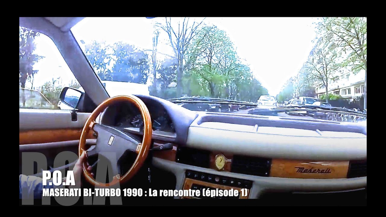 Maserati Biturbo 2.24V : la présentation - Essai 1/2