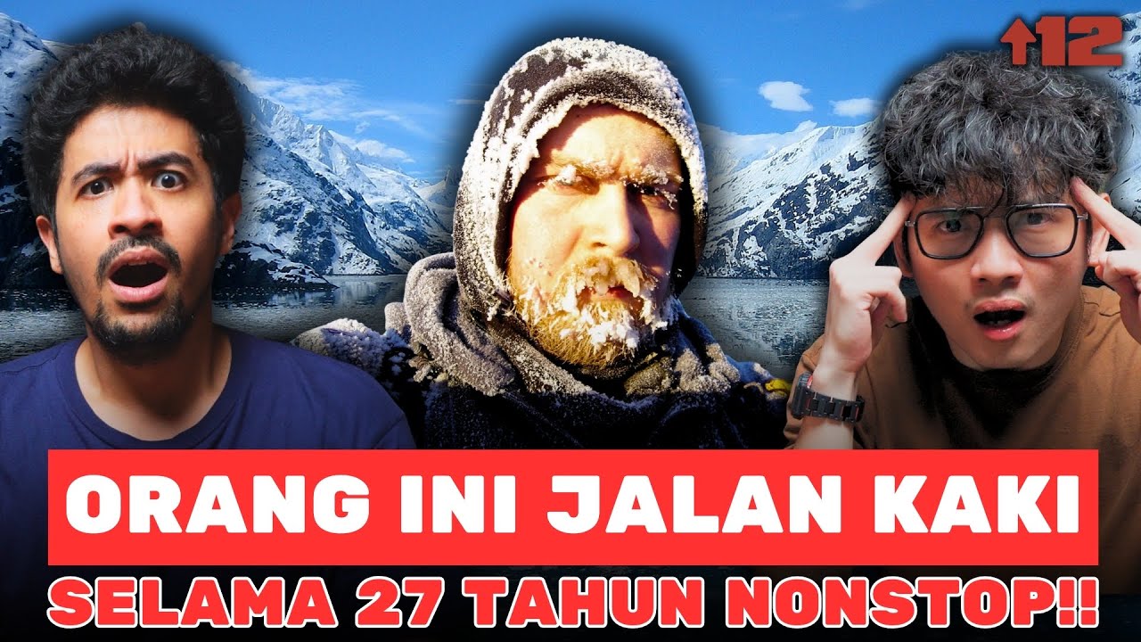 ORANG INI KELILING DUNIA DENGAN JALAN KAKI SELAMA 27 TAHUN NONSTOP!! 😱