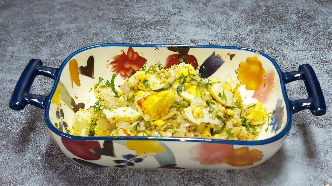 Goan Egg Salad Recipe | Goan Anda  Kismoor Recipe | Quick and Easy Egg Recipe 