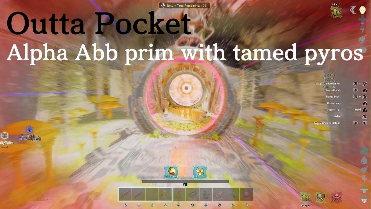 ASA Abb Alpha Rockwell, Prime With tamed Pyros