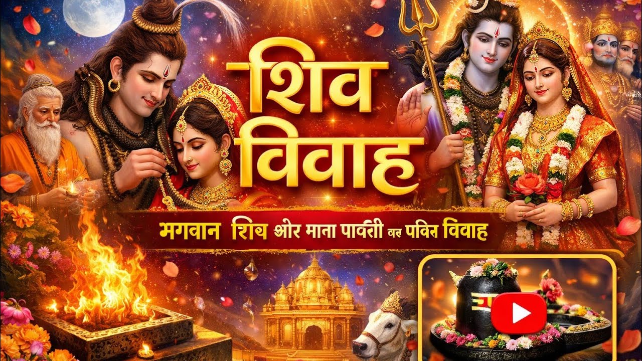 सजी हिमालय की रात 🔱💟💟 Shiv Parvati Vivah Special💟💟🔱 !!!