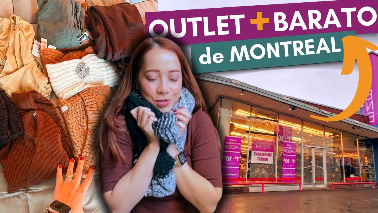Outlet em Montreal: Onde comprar Roupas Baratas e Boas em Montreal, Canada