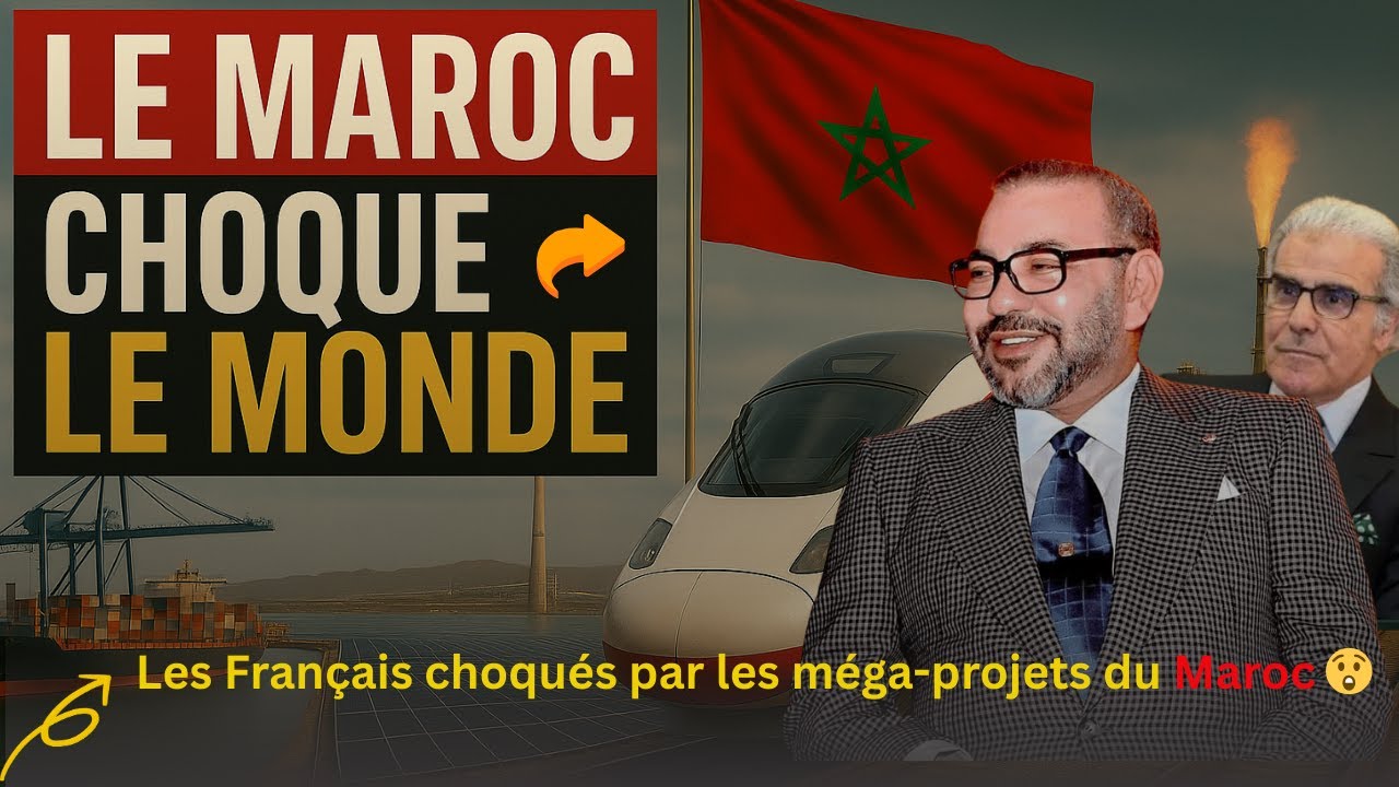 Ce que les Fran&ccedil;ais disent des projets gigantesques et incroyables du Maroc 🇲🇦😲✨🚀