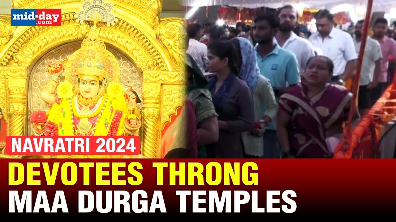 Navratri 2024: Vaishno Devi to Mumba Devi Temple, Devotees seek Maa Durga's blessings on day 1
