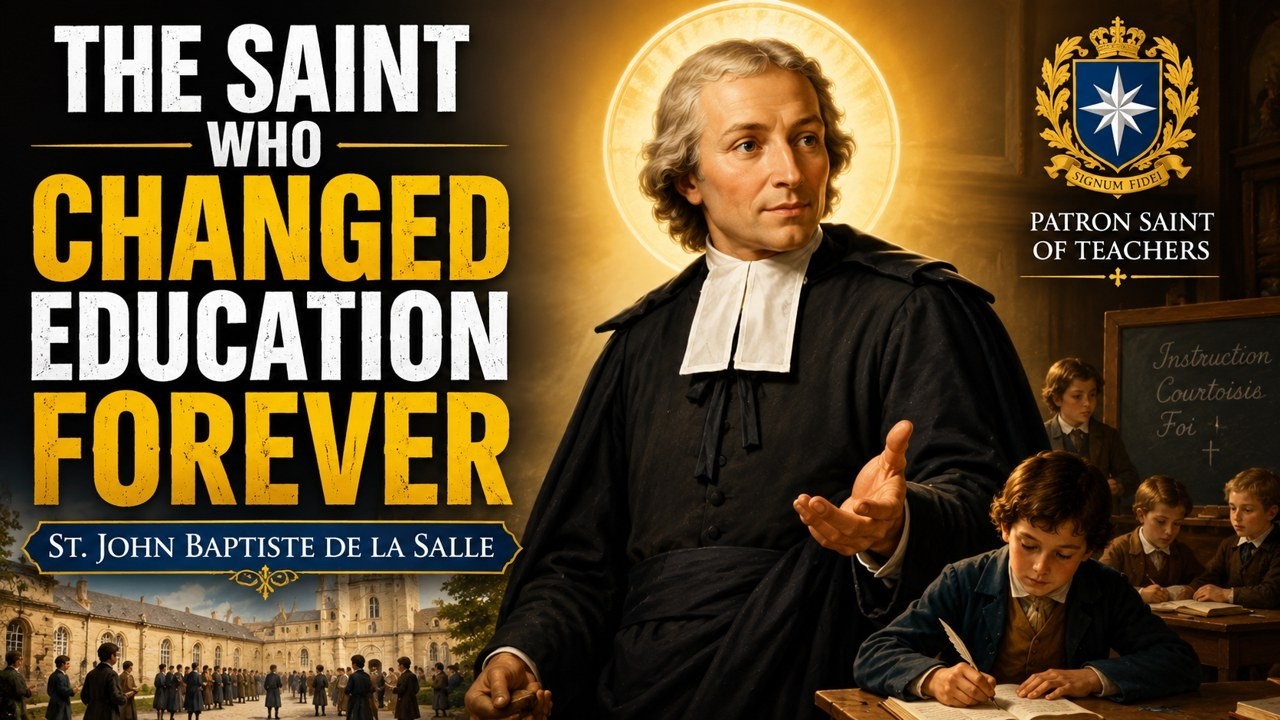 St. John Baptiste de la Salle (15 May): Patience & Charity To Others