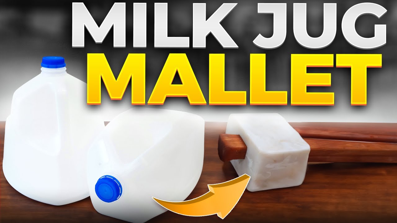 Turning Trash into Treasure: A Milk Jug Mallet Making Adventure!