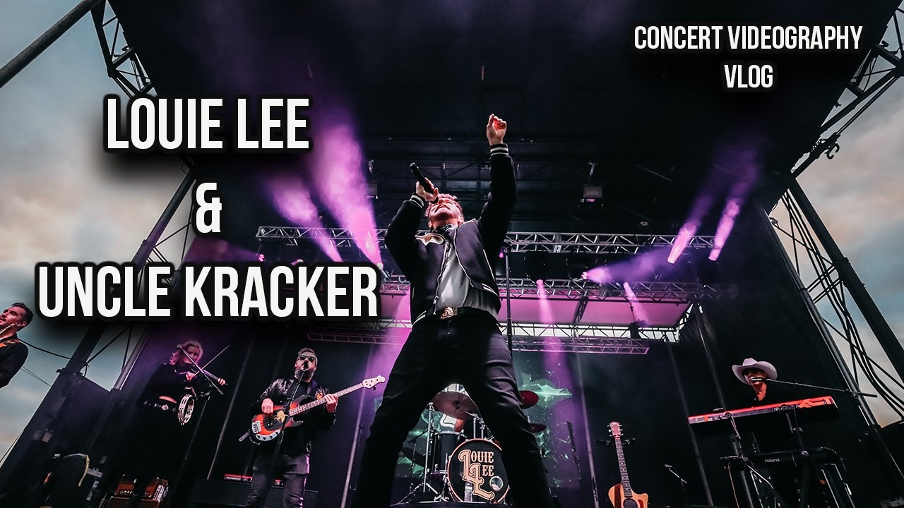 Solo Concert Videographer at Uncle Kracker's Show | Behind the Scenes