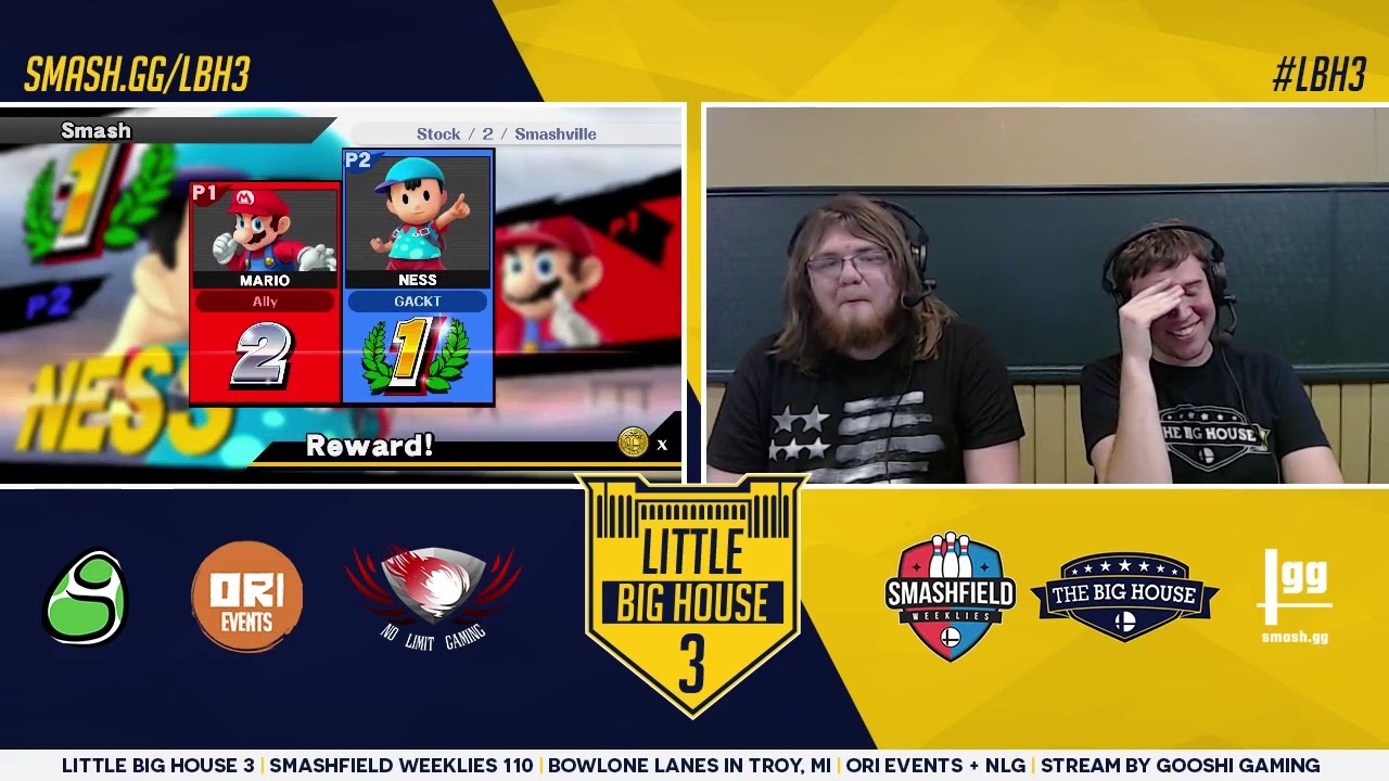 LBH3: C9|Ally (Mario) vs Gackt (Ness)