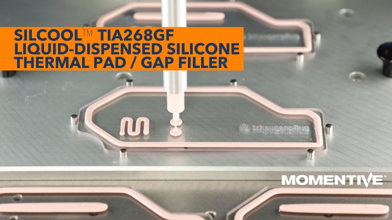 SILCOOL™ TIA268GF Liquid-dispensed Silicone Thermal Pad / Gap Filler