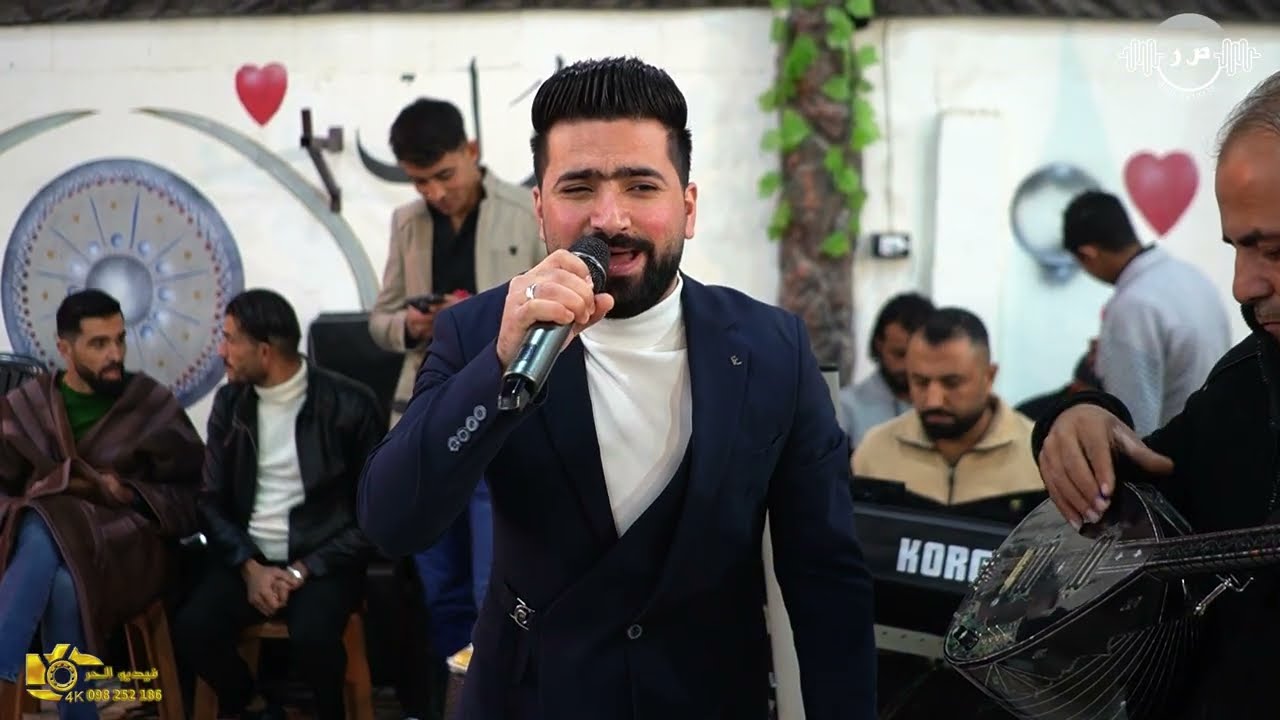افراح المجادمة اهالي بزاعة حفل زفاف احمد عبيد العيسى الفنان حسين ابو رسول//G2