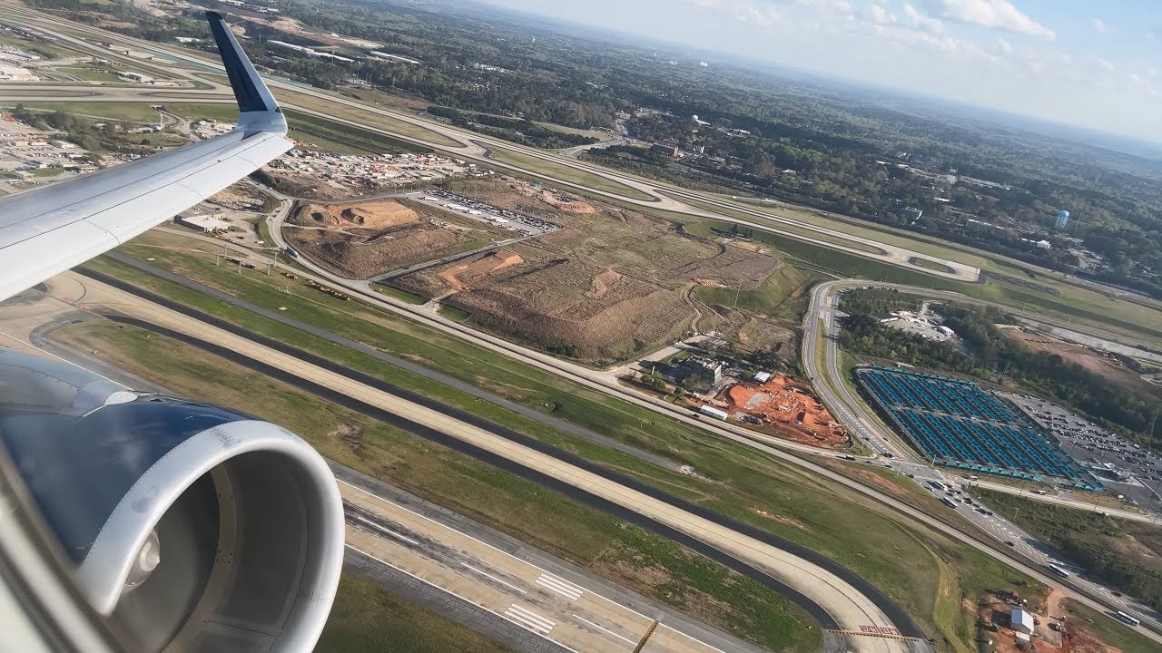 (INTENSE CFM BUZZSAW) Delta A321 Pushback, Taxi, Takeoff | Atlanta ATL