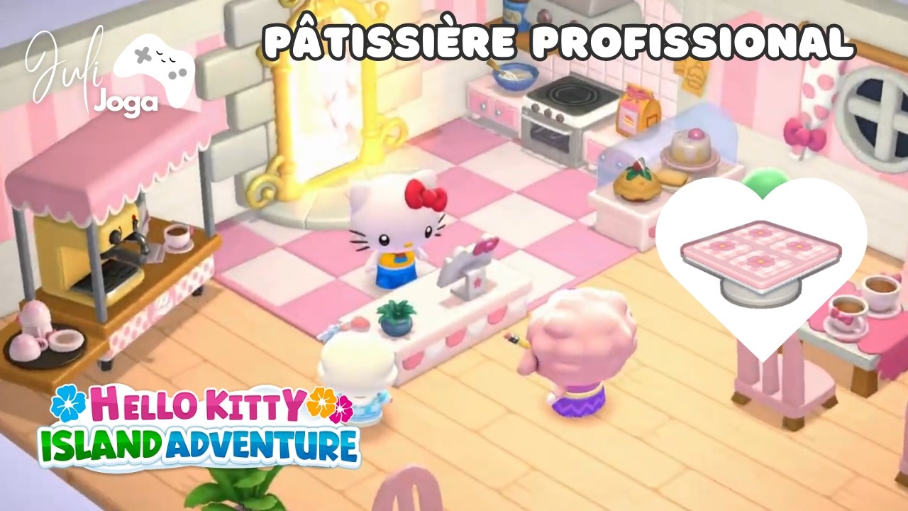 Minha Pâtissière Profissional com My Sweet Piano | Hello Kitty Island Adventure PT-BR