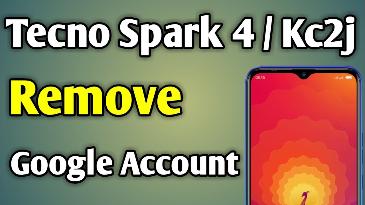 Remove Google Account Tecno Spark 4 | Tecno Spark 4 Remove Google Account