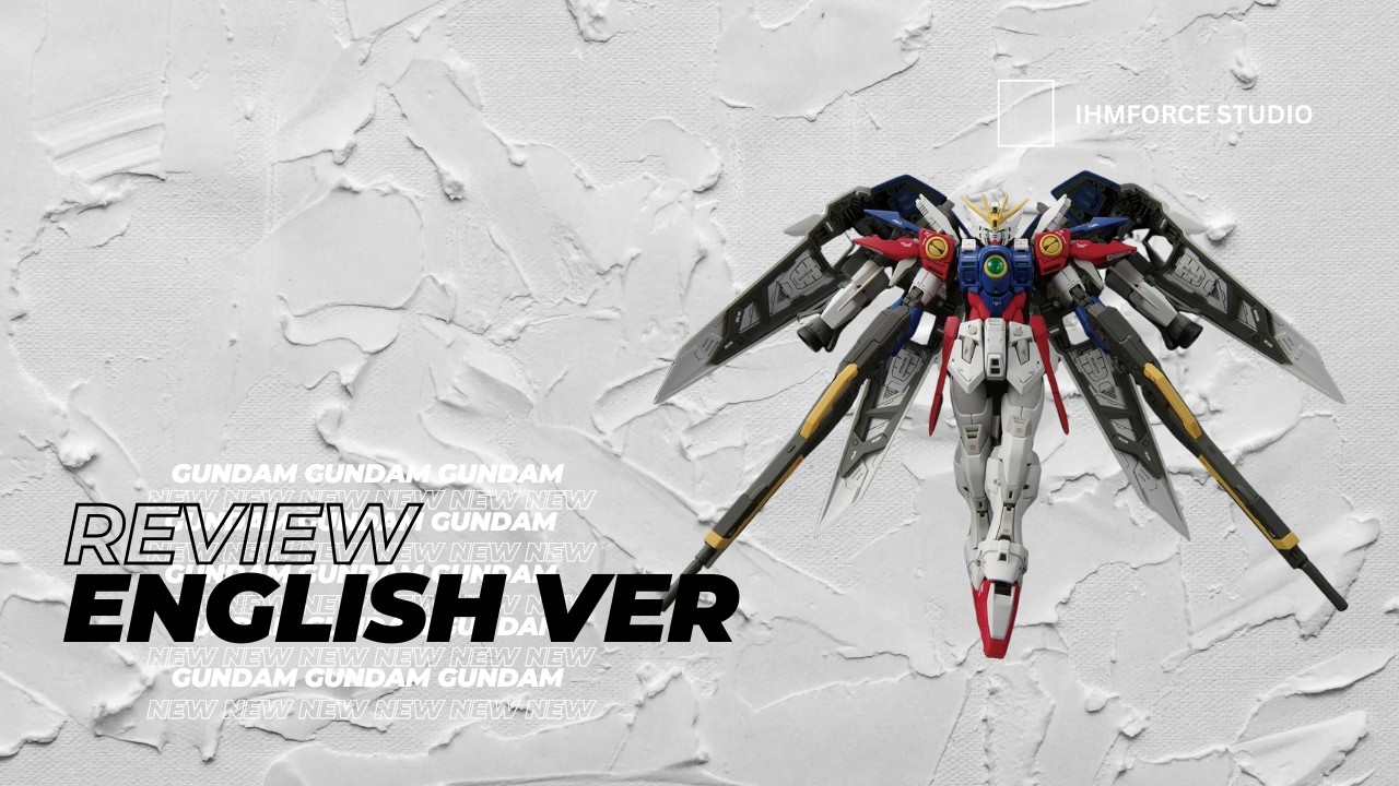 Обзор RG 43 Wing Gundam Zero - английская версия