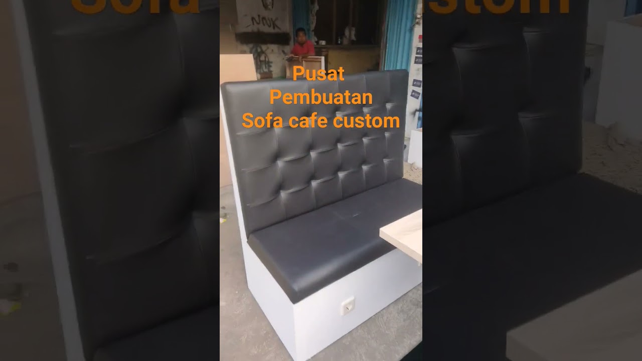 Pusat pembuatan sofa cafe Resto, Kopi, bisa custom, di Bekasi, Jakarta, Depok, Bandung