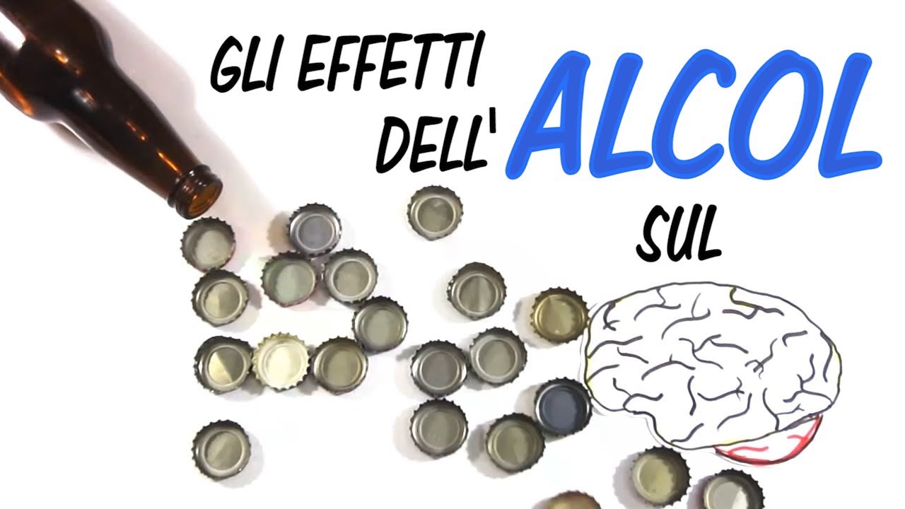 Gli EFFETTI dell'ALCOL sul CERVELLO