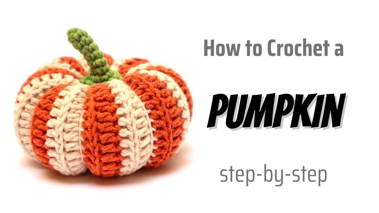 🎃 Crochet Pumpkin Tutorial for Halloween | Crochet Pumpkin for Beginners | Pumpkin Crochet Pattern
