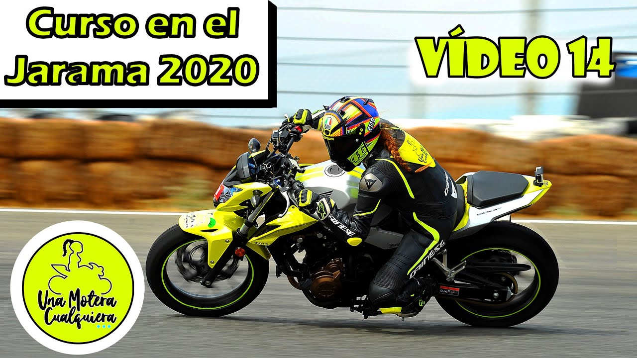 Entro en el Circuito del Jarama a hacer un curso con la CB500F
