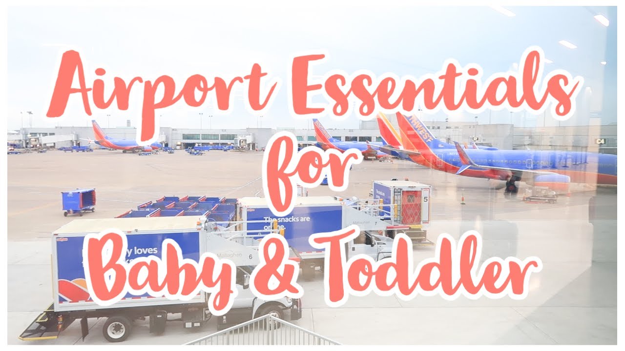 Airport Diaper Bag Essentials 2022 | What's In My Airport Diaper Bag