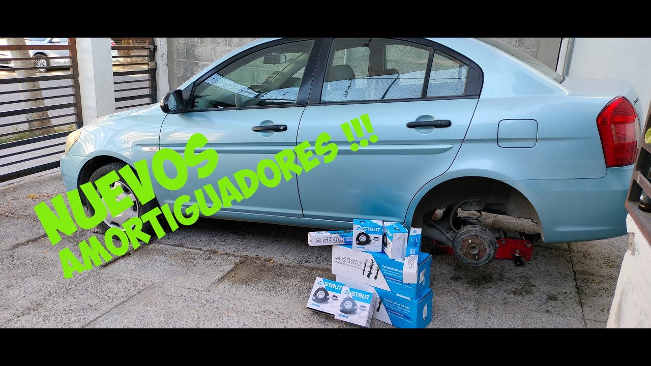 Nuevos amortiguadores dodge attitude (hyundai accent).