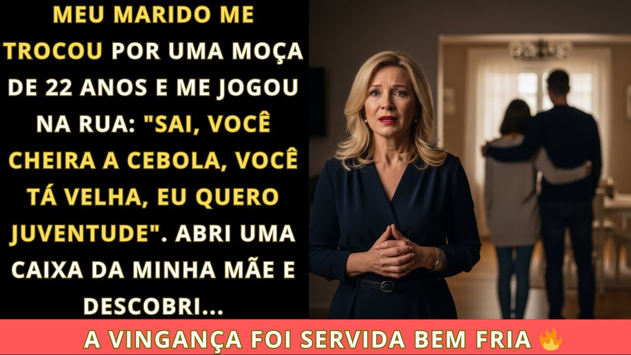 Depois que meu marido me expulsou de casa, usei o cartão antigo da minha mãe, o banco entrou em...