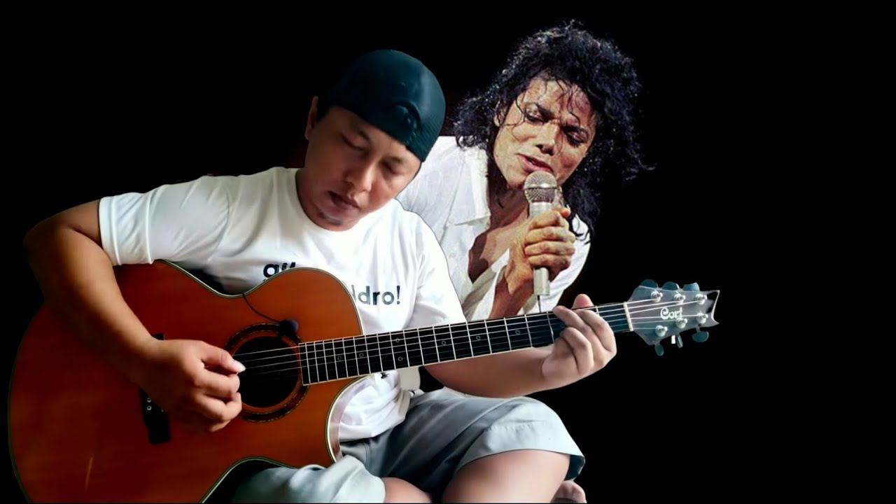 Black or White - Michael jackson feat Alip ba ta (Accoustic COVER)